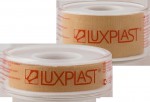 Лейкопластырь, Luxplast (Люкспласт) р. 1.9смх7.2см №10 на тканевой основе эластичный телесный