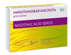 Никотиновая кислота для волос, №10 5 мл тюбик-капельница